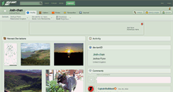 Desktop Screenshot of josh-chan.deviantart.com
