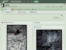 Tablet Screenshot of lilithia.deviantart.com