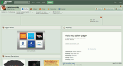 Desktop Screenshot of casteloworks.deviantart.com