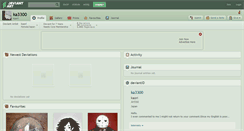 Desktop Screenshot of ka3300.deviantart.com