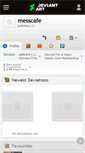 Mobile Screenshot of messcafe.deviantart.com