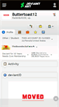 Mobile Screenshot of buttertoast12.deviantart.com