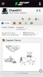 Mobile Screenshot of chaosdx1.deviantart.com