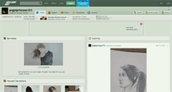 Desktop Screenshot of angelprincess101.deviantart.com