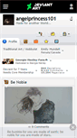 Mobile Screenshot of angelprincess101.deviantart.com
