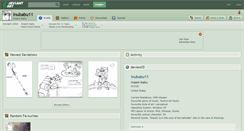 Desktop Screenshot of inubabu11.deviantart.com