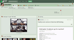 Desktop Screenshot of camaromaro.deviantart.com