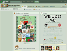 Tablet Screenshot of eshi-no-sumika.deviantart.com