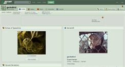 Desktop Screenshot of geckobird.deviantart.com