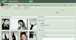 Desktop Screenshot of baxva.deviantart.com