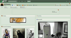 Desktop Screenshot of octtremens.deviantart.com