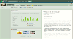 Desktop Screenshot of eowynclub.deviantart.com