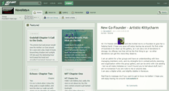 Desktop Screenshot of novelists.deviantart.com