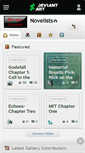 Mobile Screenshot of novelists.deviantart.com