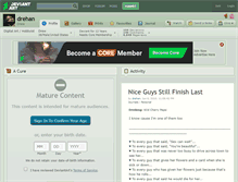Tablet Screenshot of drehan.deviantart.com