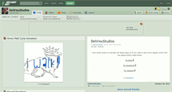Desktop Screenshot of delirioustudios.deviantart.com