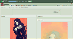 Desktop Screenshot of foolm00n.deviantart.com