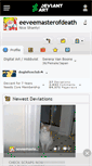 Mobile Screenshot of eeveemasterofdeath.deviantart.com