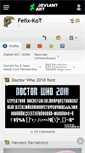 Mobile Screenshot of felix-kot.deviantart.com