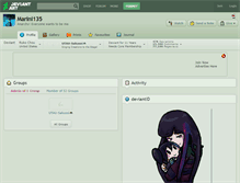 Tablet Screenshot of marini135.deviantart.com