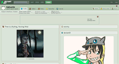 Desktop Screenshot of katsumie.deviantart.com