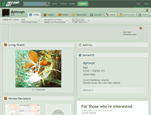 Tablet Screenshot of dyrnwyn.deviantart.com