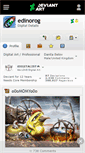 Mobile Screenshot of edinorog.deviantart.com