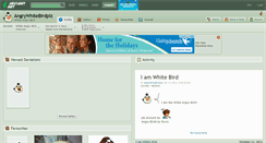 Desktop Screenshot of angrywhitebirdplz.deviantart.com