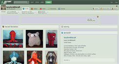 Desktop Screenshot of lucylovebiscuit.deviantart.com