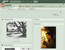 Tablet Screenshot of mtran264.deviantart.com