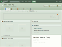Tablet Screenshot of emo-sonic-fcs.deviantart.com