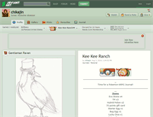 Tablet Screenshot of chikajin.deviantart.com