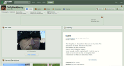 Desktop Screenshot of fluffyblackbunny.deviantart.com