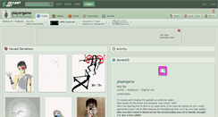 Desktop Screenshot of playergame.deviantart.com