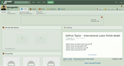 Desktop Screenshot of latexgoettin.deviantart.com