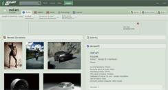 Desktop Screenshot of mel-art.deviantart.com