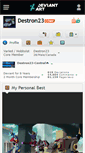 Mobile Screenshot of destron23.deviantart.com