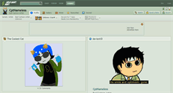 Desktop Screenshot of cptnameless.deviantart.com