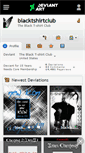 Mobile Screenshot of blacktshirtclub.deviantart.com