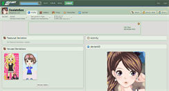 Desktop Screenshot of dealatebee.deviantart.com