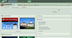 Desktop Screenshot of koc-university.deviantart.com