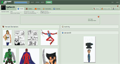 Desktop Screenshot of batfan20.deviantart.com
