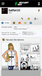 Mobile Screenshot of batfan20.deviantart.com
