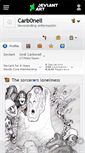 Mobile Screenshot of carb0nell.deviantart.com