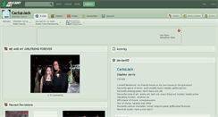 Desktop Screenshot of cactusjack.deviantart.com
