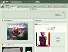 Tablet Screenshot of glablit.deviantart.com