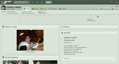 Desktop Screenshot of meeshy-cosplay.deviantart.com