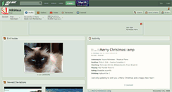Desktop Screenshot of mikimaus.deviantart.com