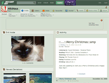 Tablet Screenshot of mikimaus.deviantart.com