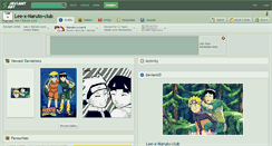 Desktop Screenshot of lee-x-naruto-club.deviantart.com